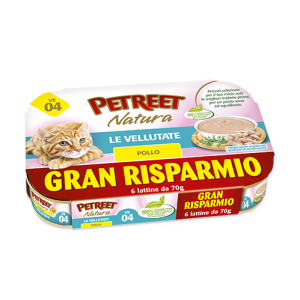 PETREET VELLUTATE GR. 70 MULTIPACK VELLUTATA DI POLLO