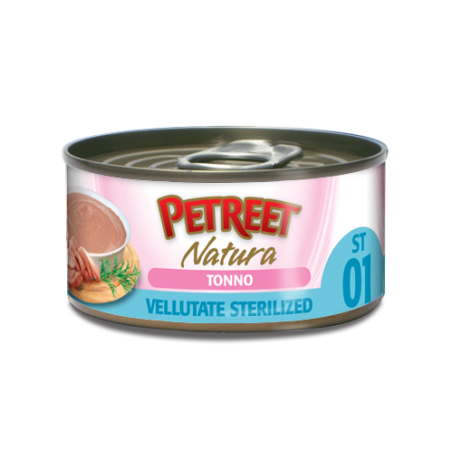 PETREET VELLUTATE GR. 70 STERILIZZATO TONNO 