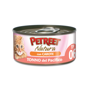 PETREET NATURE GR.70 TONNO DEL PACIFICO CON CAROTE