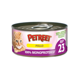 PETREET 100% MONOP. POLLO GR. 60