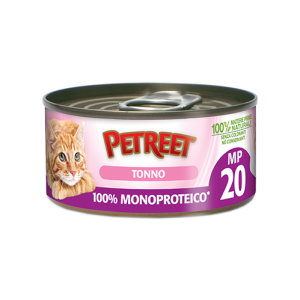 PETREET 100% MONOP. TONNO GR. 60