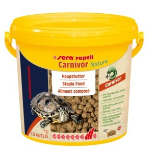 SERA NATURE REPTIL PROFESSIONAL CARNIVOR SECCHIELLO 10 LT / 3,3 KG 