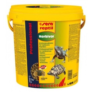 SERA NATURE REPTIL PROFESSIONAL HERBIVOR SECCHIELLO LT 10/ 3,2 KG 