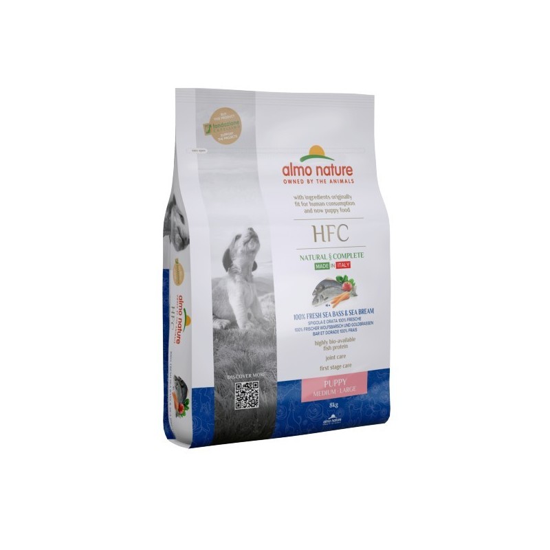 ALMO HFC DOG 8KG PUPPY M-L SPIGOLA ORATA FRESCHE ...