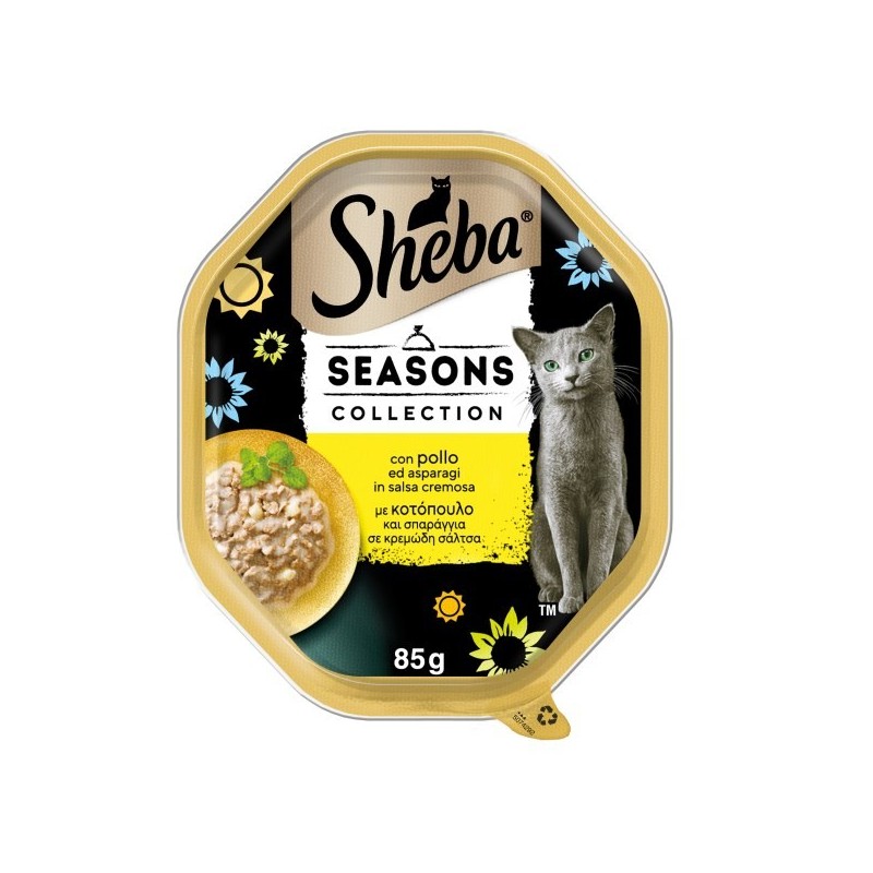 SHEBA VASCHETTA GR. 85 seasons collection POLLO ASPARAGI