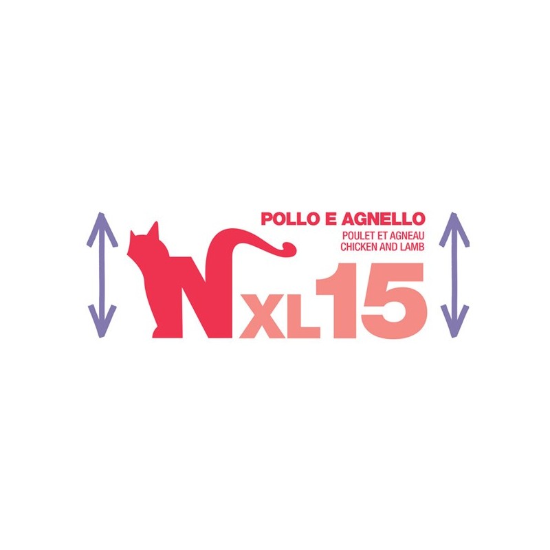 NATURAL CODE XL 15 GR. 170 POLLO AGNELLO