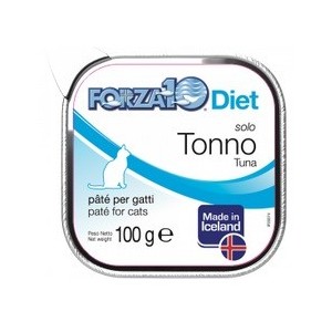 FORZA 10 VASCHETTA GATTO SOLO TONNO GR. 100