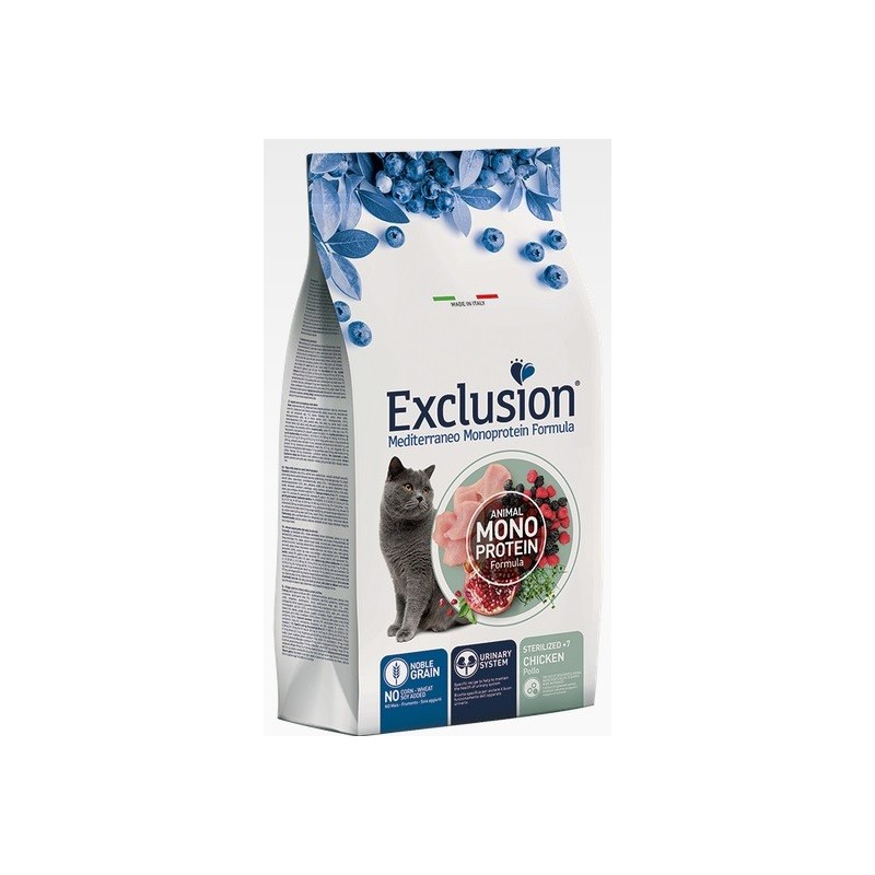 EXCL.MEDIT.CAT AD. STER.7+ POLLO KG. 1,5