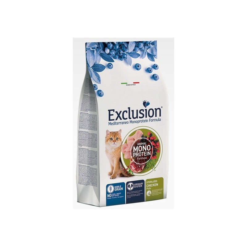 EXCL.MEDIT.CAT AD. STER. POLLO KG. 1,5