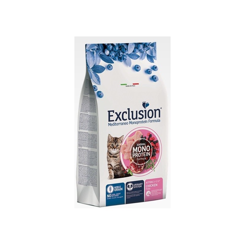 EXCL. MEDIT. CAT AD. KITTEN POLLO GR.300