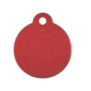 TONDA COLORATA ROSSO SCURO ( Dim. 26x30 )