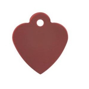 CUORE PICCOLO ROSSO ( Dim. 25X28 )
