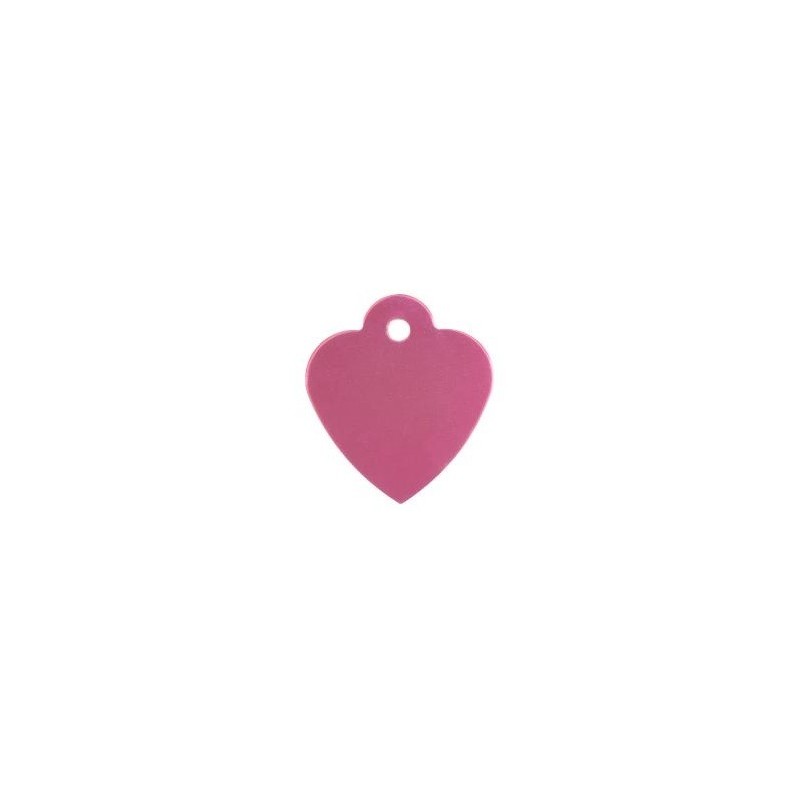 CUORE PICCOLO ROSA ( Dim. 25X28 )