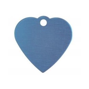 CUORE GRANDE BLU ( Dim. 30x27 )