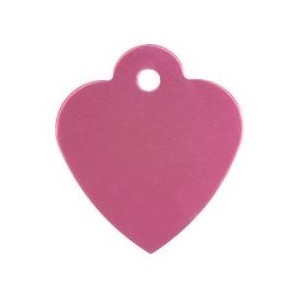 CUORE GRANDE ROSA ( Dim. 30x27 )