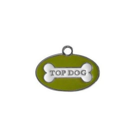 TOPDOG OVALE ARGENTO ( Dim. 24x17 )