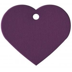 CUORE VIOLE ( Dim. 36x28 )
