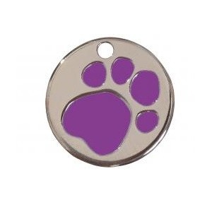 TONDA ZAMPA, COLORE VIOLA ( Dim. 25x25 )