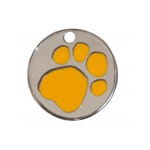 TONDA ZAMPA, COLORE GIALLO ( Dim. 25x25 )