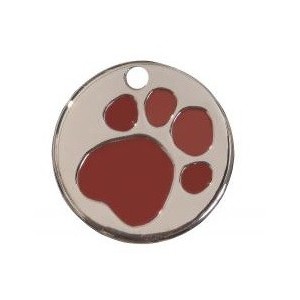 TONDA ZAMPA, COLORE ROSSO ( Dim. 25x25 )