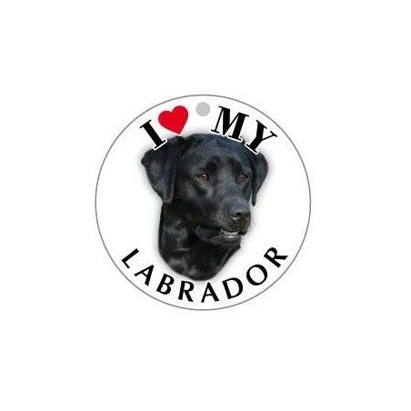 LABRADOR_NERO - TONDA ( Dim. 30x30 )