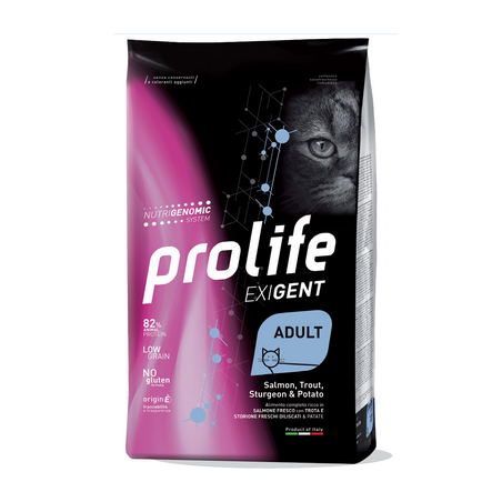 PROLIFE CAT EXIGENT ADULT SALMON TROUT KG. 1,5