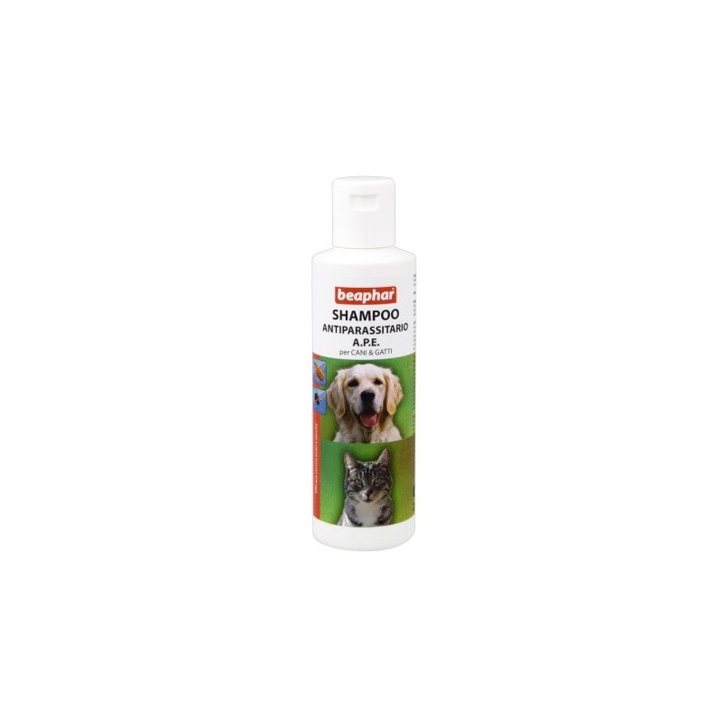 BEAPHAR SHAMPOO AMTIPARASSITARIO A.P.E. PER CANE E GATTO ML. 200