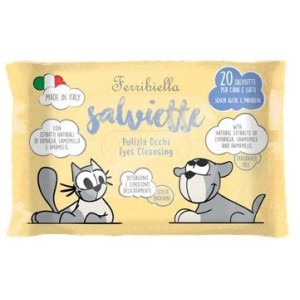 FERRIBIELLA SALVIETTE PULIZIA OCCHI 20 PZ