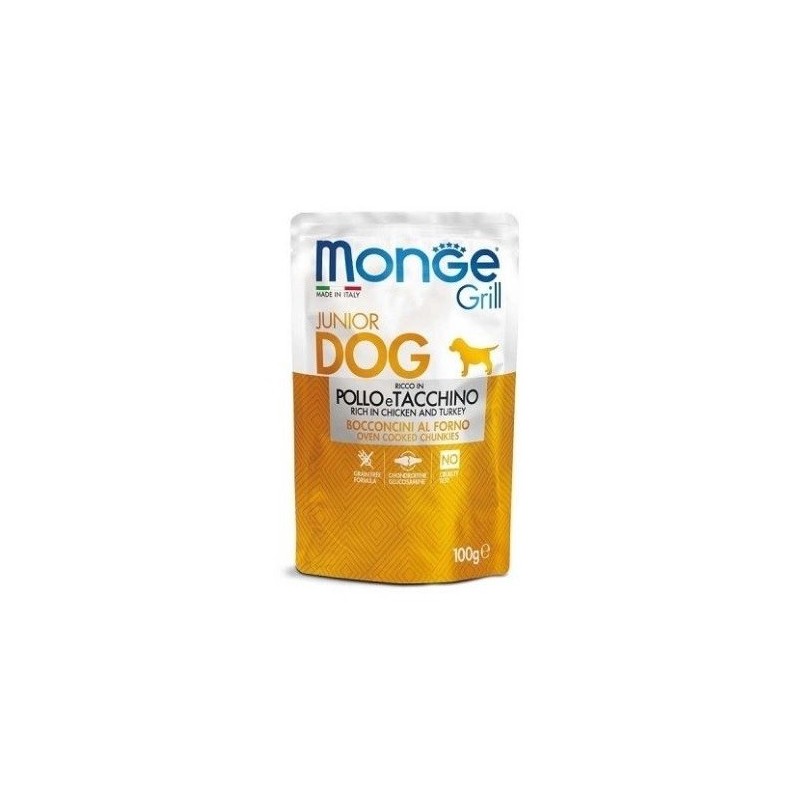 MONGE DOG BUSTA GRILL PUPPY & JUNIOR GR.100