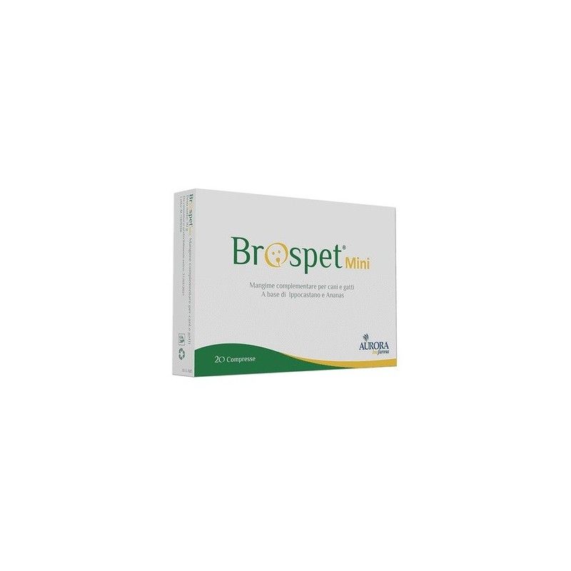BROSPET MINI 20 COMPRESSE