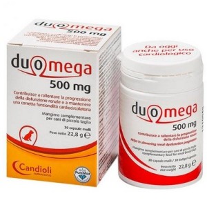 CANDIOLI DUOMEGA 500 MG CANE 30 PERLE