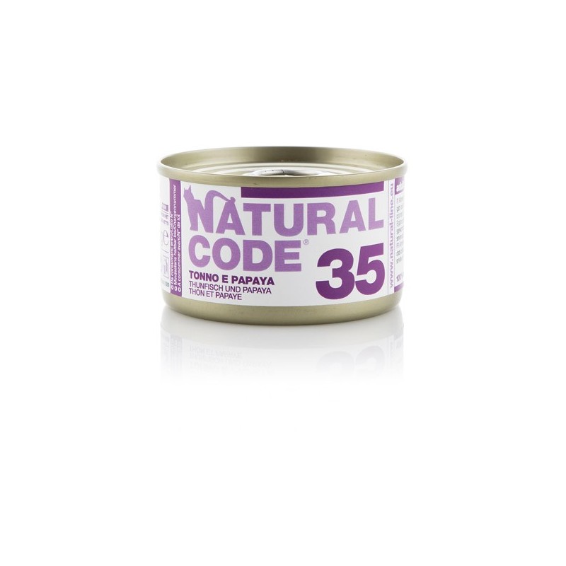 NATURAL CODE GR.85 TONNO E PAPAYA SOFT JELLY - 35