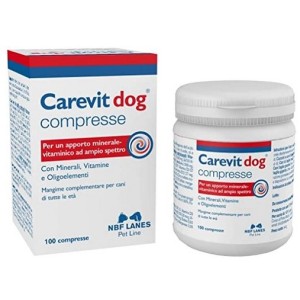 CAREVIT CANE 100 COMPRESSE