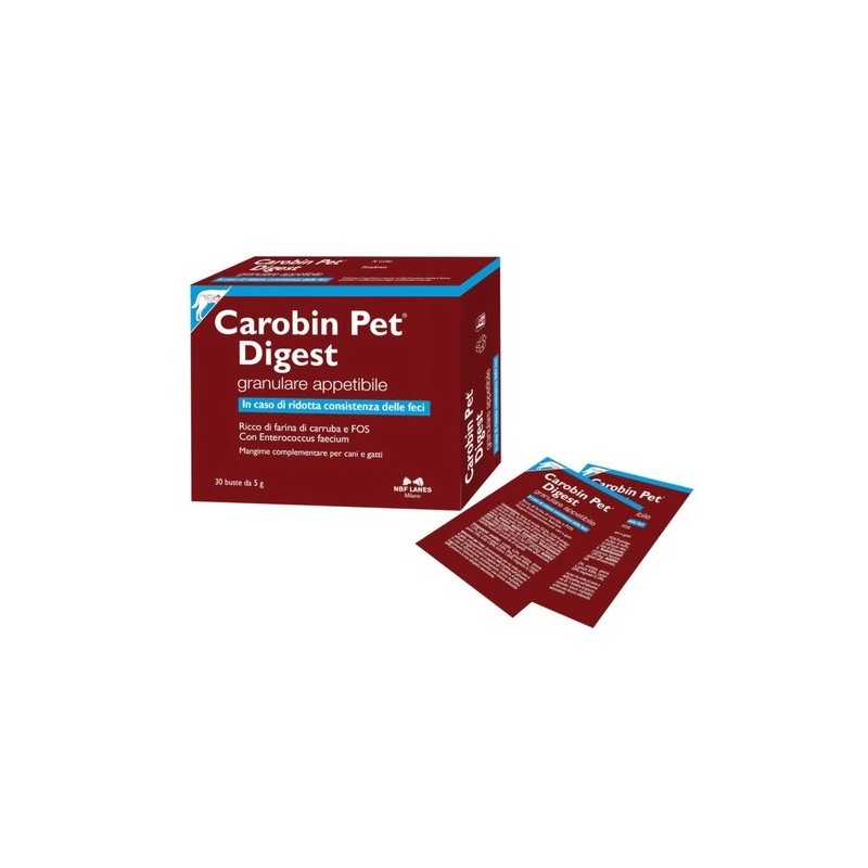 CAROBIN PET DIGEST GRANULARE 30 BUSTE