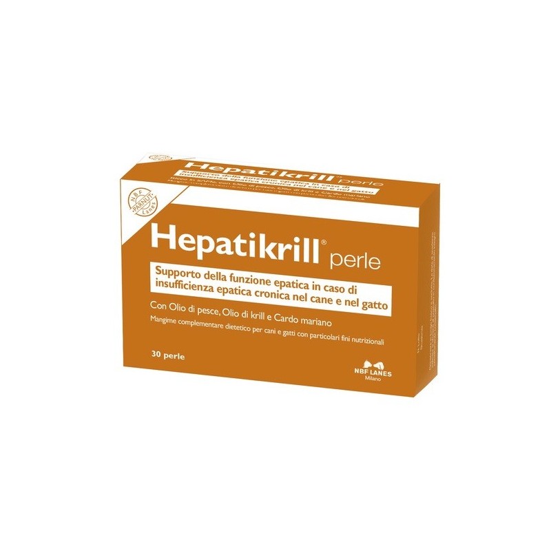 HEPATIKRILL CANE/GATTO 30 PERLE