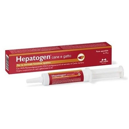HEPATOGEN CANE TAGLIA PICCOLA E GATTO PASTA 30 GR
