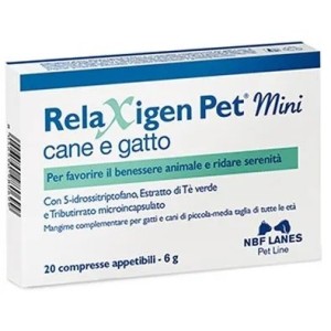 RELAXIGEN PET MINI CANE E GATTI 20 COMPRESSE