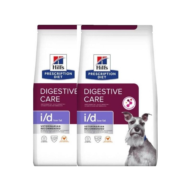 HILL'S I/D LOW FAT DOG KG 12 **acquisto minimo 2 sacchi*prezzo riferito alla singola confezione*