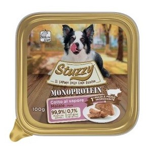 STUZZY DOG VASCHETTA GR. 100 MONOPROTEIN MAIALE 