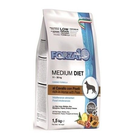 FORZA 1O MEDIUM DIET CAVALLO PISELLI KG. 1,5