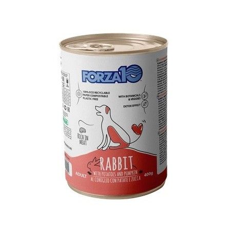 FORZA 10 MANTENIMENTO DOG GR. 400 CONIGLIO PATATE ZUCCA