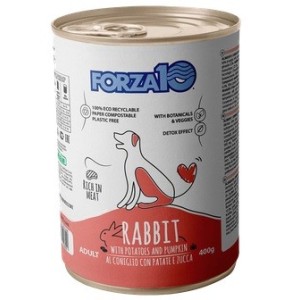 FORZA 10 MANTENIMENTO DOG GR. 400 CONIGLIO PATATE ZUCCA