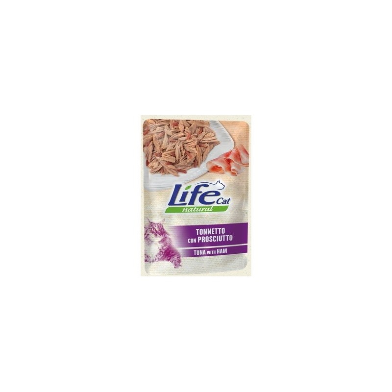 LIFE CAT BUSTA GR. 70 TONNETTO CON PROSCIUTTO