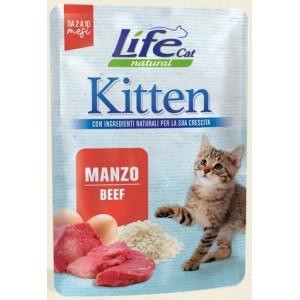 LIFE CAT BUSTA GR. 70 KITTEN MANZO