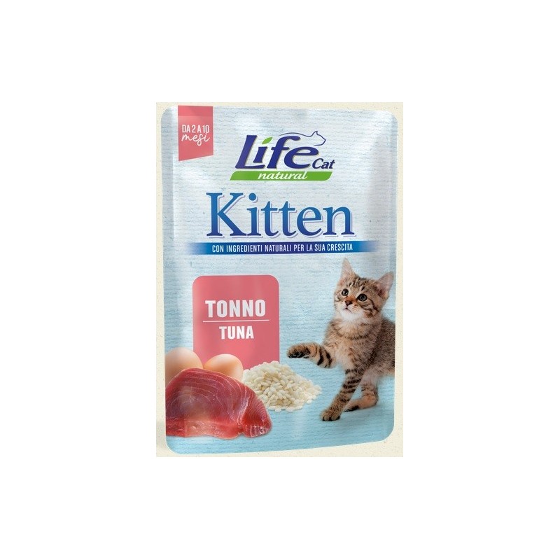LIFE CAT BUSTA GR. 70 KITTEN TONNO