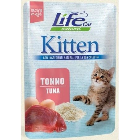 LIFE CAT BUSTA GR. 70 KITTEN TONNO