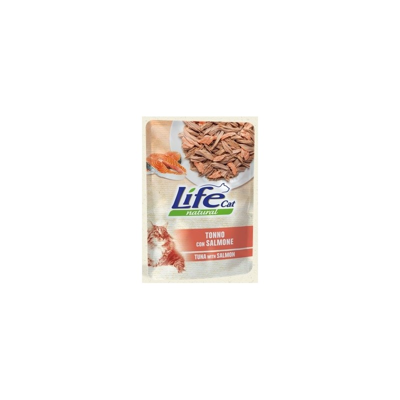 LIFE CAT BUSTA GR. 70 TONNO CON SALMONE