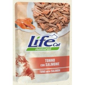 LIFE CAT BUSTA GR. 70 TONNO CON SALMONE
