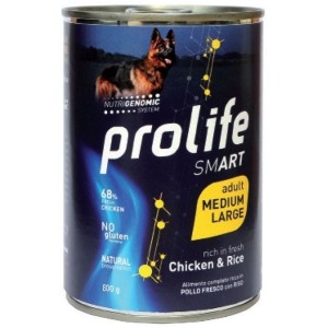 PROLIFE DOG ADULT MEDIUM/ LARGE CHICKEN&RICE GR. 800