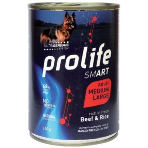 PROLIFE DOG ADULT MEDIUM/ LARGE BEEF&RICE GR. 800